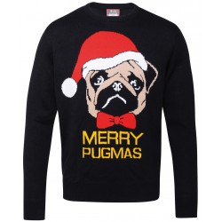 Pull moche de noël Chien