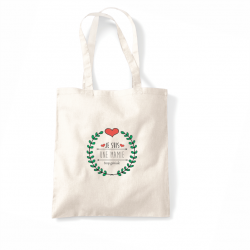 Tote bag "je suis une mamie...