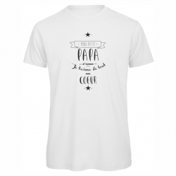 t-shirt "mon petit papa que...