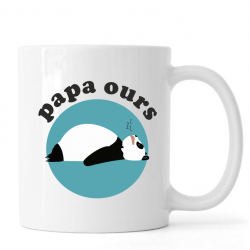 Mug "papa ours"