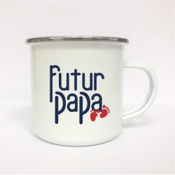 Mug incassable "Futur papa"