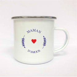 Mug incassable "maman d'amour"