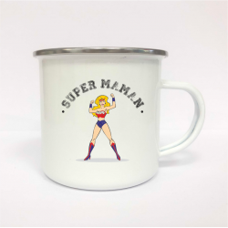 Mug incassable "super maman"