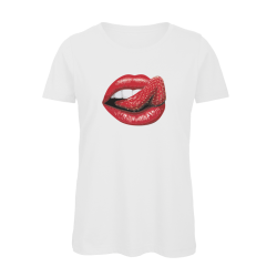 T-shirt Femme Bouche Fraise