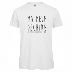 T-shirt homme « Ma meuf...