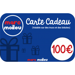 Image de notre carte cadeau Marc Moileu d'une valeur de 100 euros.