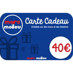 Carte cadeau 40