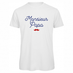 t-shirt "monsieur papa"