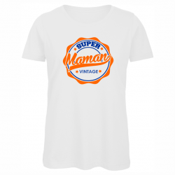 t-shirt "maman vintage"